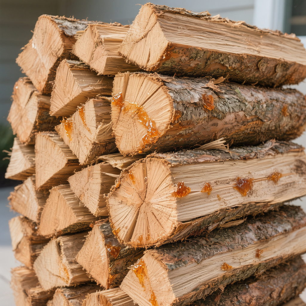 Lena de Abeto Seca 33cm - Encendido Rapido