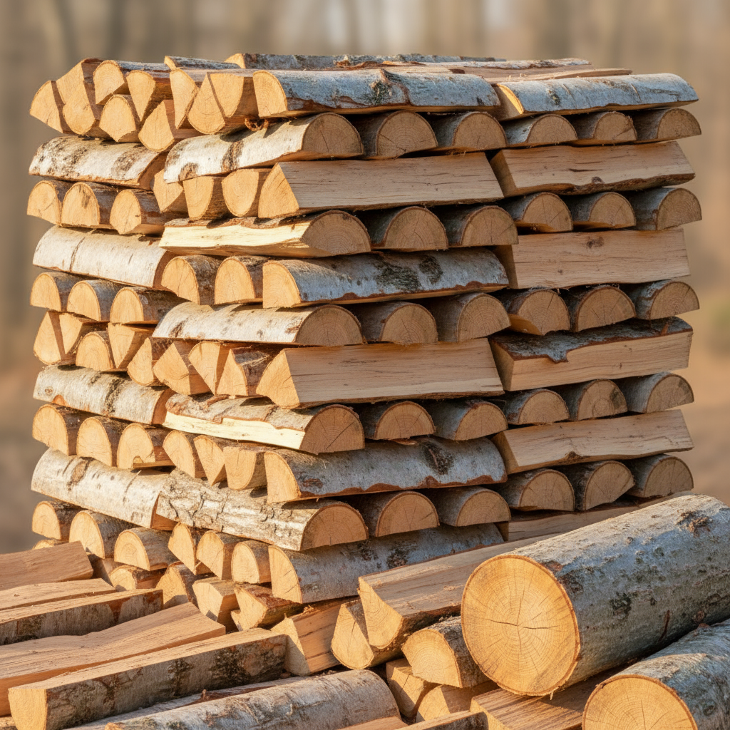 Lena de Roble Seca 50cm - Formato Grande