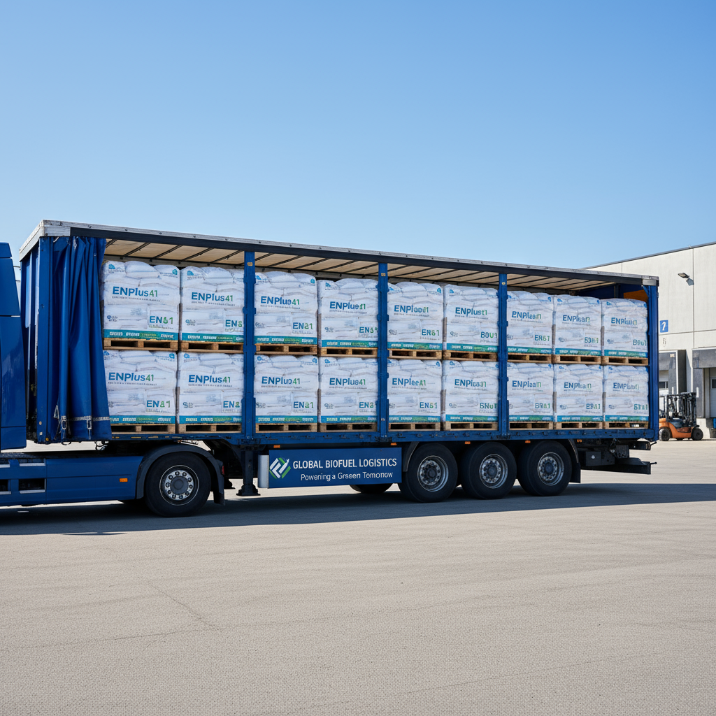 Pellets de Madera Premium ENplus A1 - Camion Completo (24 Toneladas)